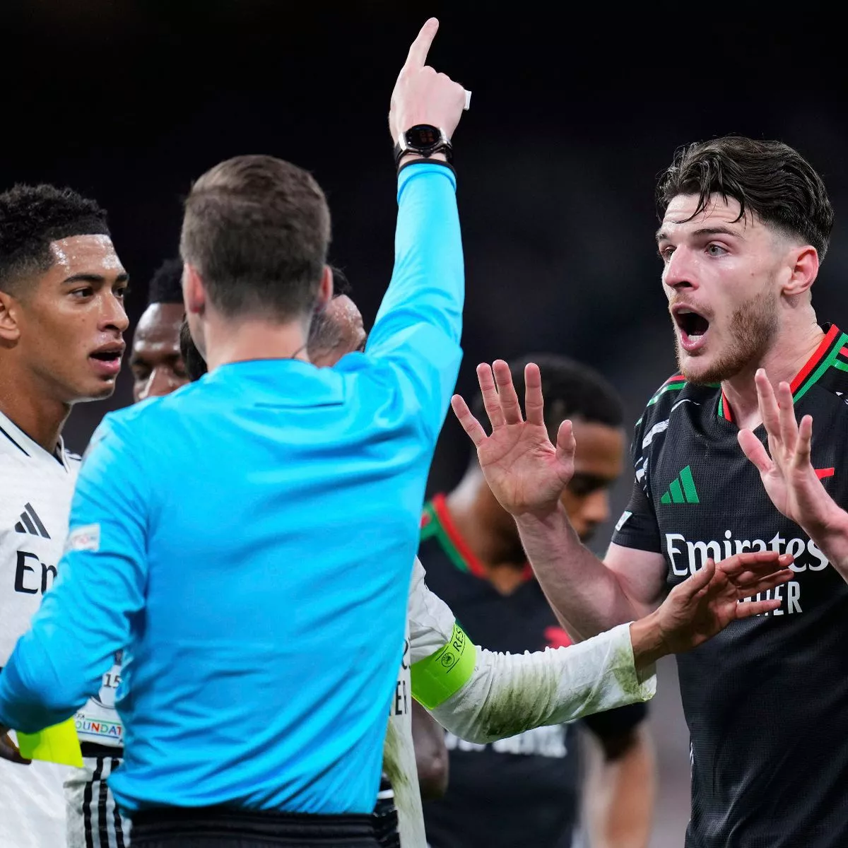 Declan Rice responds to Mbappe fall: it wasn't a penalty at all