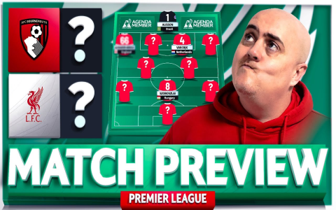 Klopps picks Liverpool vs Bournemouth lineups latest team news and predictions