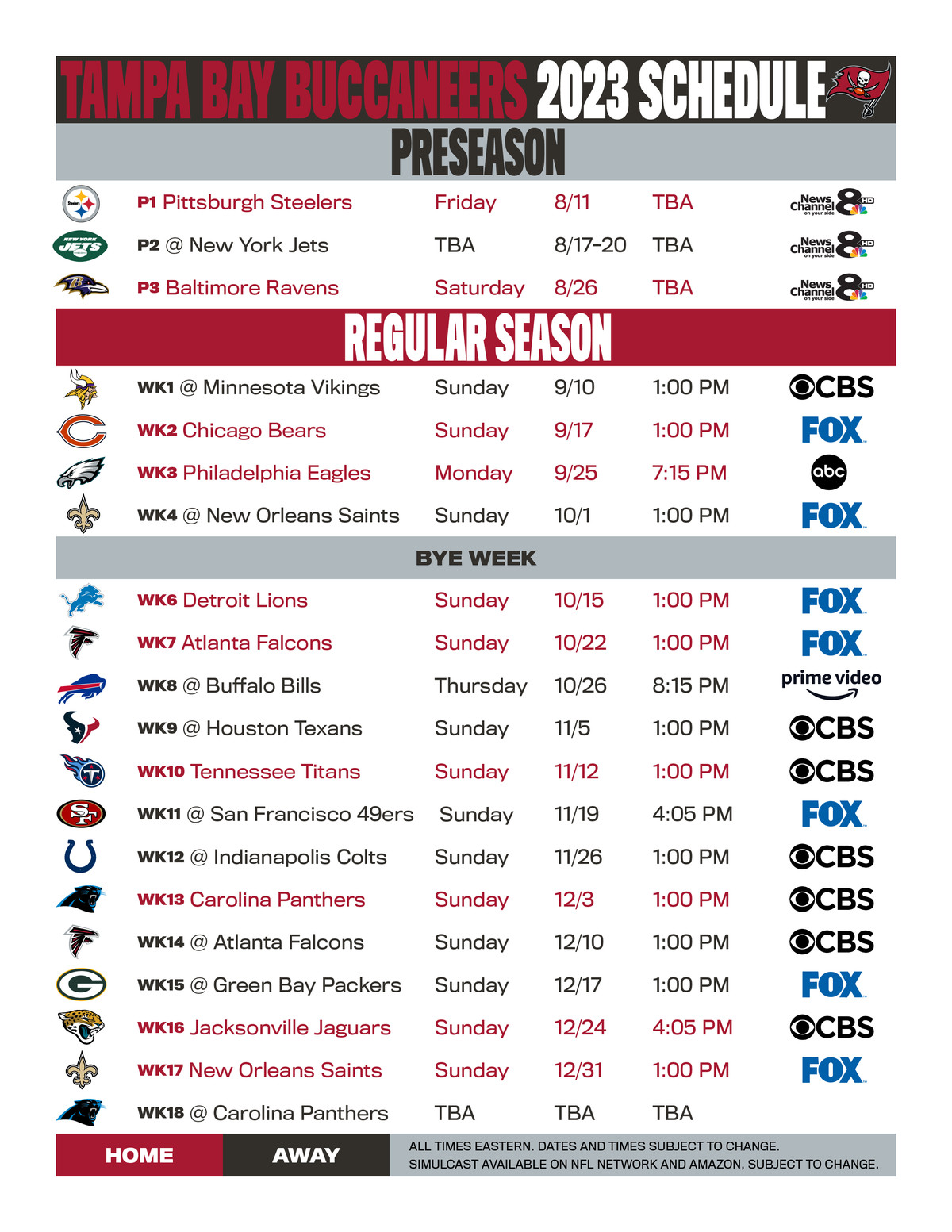 Tampa Premier League Schedule Where to Find Game Dates This Season