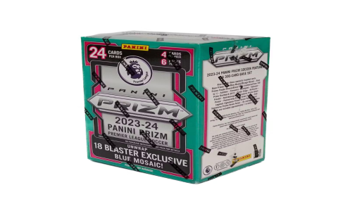 2021-22 Panini Prizm Premier League Soccer Blaster Box – See What 6 Packs Contain Here!