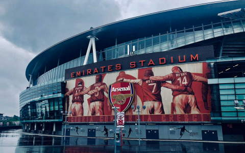Map of English Premier League Teams See Stadium Distances in One View
