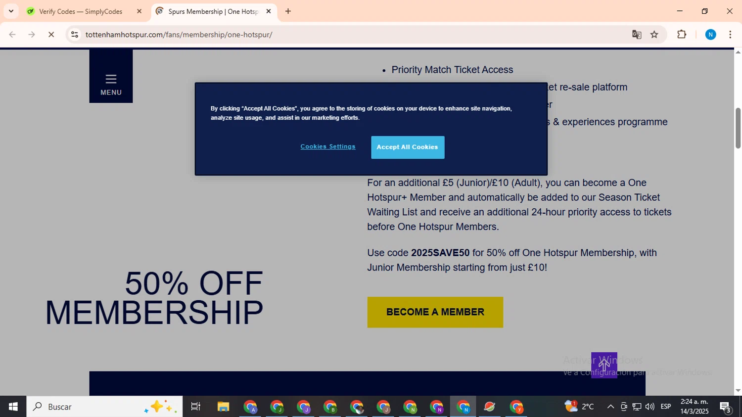 Need tottenham hotspur promo code latest offers save money fast
