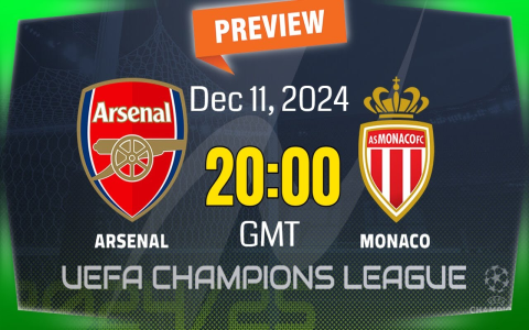 Arsenal vs AS Monaco Possible Lineups Comparison and Tactics