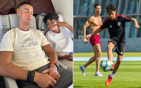 Ronaldo son football career how Cristiano Jr follows his dad step by step
