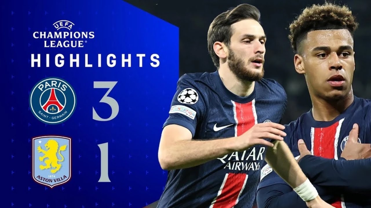 Reviewing PSG vs Aston Villa Timeline: Player Stats and Match Highlights!