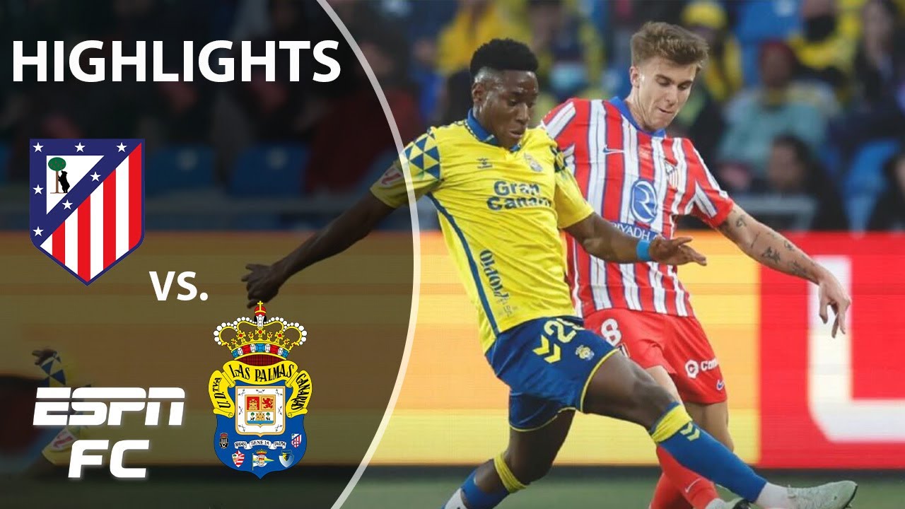 Highlights of u d las palmas vs atletico madrid Clash? (Goals and Review Summary)