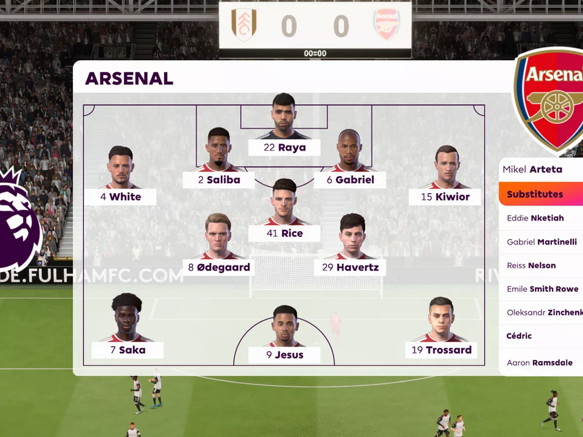 Fulham vs Arsenal Lineups News Who Is Playing Key Players